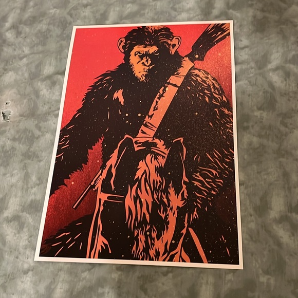 THREE Kingdom of the Planet of the Apes & Planet of Apes MOVIE POSTERS Disney - Picture 7 of 10